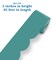Carson Dellosa We Belong 65ft Teal Bulletin Board Borders, Roll of Sea Glass Scalloped Border Trim, Boho Classroom Bulletin Board, White Board, Cork Board, Poster Board, Office Décor, Classroom Décor